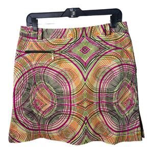 Sport Haley Purple Pink Green Activewear Skorts Shorts Pockets NEW Size 10